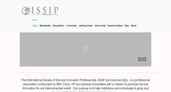 Desktop Screenshot of issip.org